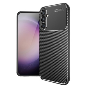 Husa pentru Samsung Galaxy S24 FE - Techsuit CarbonFiber - Black - Img 1