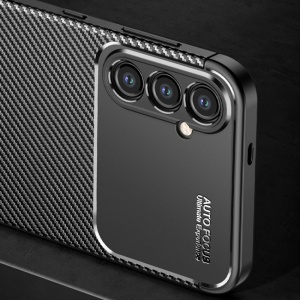 Husa pentru Samsung Galaxy S24 FE - Techsuit CarbonFiber - Black - Img 4