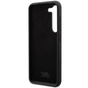 Husa pentru Samsung Galaxy S24 Plus - Karl Lagerfeld Silicone (KLHCS24MSNCHBCK) - Choupette - Img 4