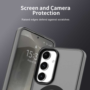 Husa pentru Samsung Galaxy S24 Plus / S25 Plus - Techsuit CandyCase MagSafe - Black - Img 3