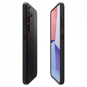 Husa pentru Samsung Galaxy S24 Plus - Spigen Liquid Air - Matte Black - Img 7