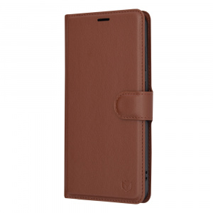 Husa pentru Samsung Galaxy S24 Plus - Techsuit Leather Folio - Brown - Img 5