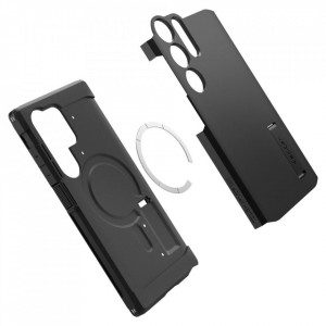 Husa pentru Samsung Galaxy S24 Ultra - Spigen Tough Armor MagSafe - Black - Img 7
