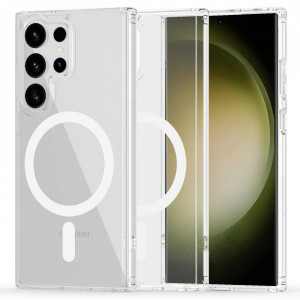 Husa pentru Samsung Galaxy S24 Ultra - Techsuit MagSafe Pro - Transparent - Img 1