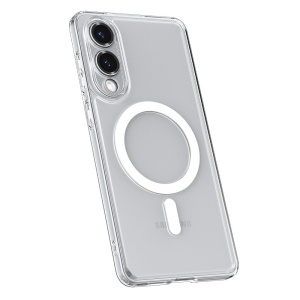 Husa pentru Samsung Galaxy S25 Edge - Spigen Ultra Hybrid MagSafe - Clear / White - Img 4