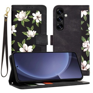 Husa pentru Samsung Galaxy S25 Plus - Techsuit FlipCraft - Flowers of the Dawn