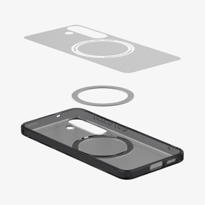 Husa pentru Samsung Galaxy S25 - Spigen Ultra Hybrid MagSafe - Frost Black - Img 7