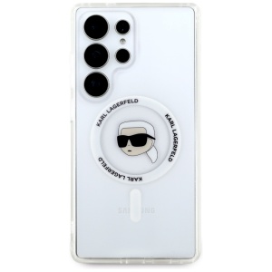 Husa pentru Samsung Galaxy S25 Ultra - Karl Lagerfeld IML MagSafe (KLHMS25LHLSKIH) - Karl`s Head - Img 2