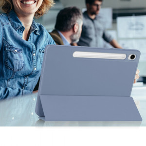Husa pentru Samsung Galaxy Tab S9 FE - Techsuit Flex Trifold - Dark Blue - Img 7