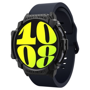 Husa pentru Samsung Galaxy Watch7Â 44mm - Spigen Rugged Armor - Black - Img 4