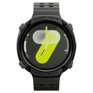 Husa pentru Samsung Galaxy Watch8 40mm - Spigen Rugged Armor - Black - Img 5