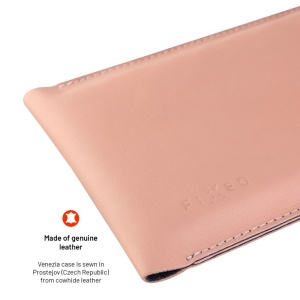 Husa pentru telefon 7" - Fixed Universal Shoulder Bag Venezia Leather (FIXVEN-PPI) - Pink - Img 5