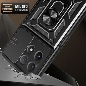 Husa pentru Xiaomi Poco F6 Pro - Techsuit CamShield Series - Rose Gold - Img 6