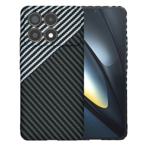 Husa pentru Xiaomi Poco F6 Pro - Techsuit Carbonite FiberShell - Stealth Gray