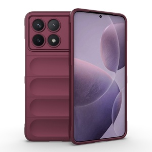 Husa pentru Xiaomi Poco F6 Pro - Techsuit Magic Shield - Bordeaux - Img 2