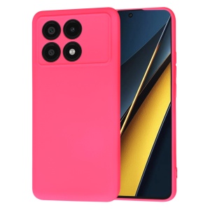 Husa pentru Xiaomi Poco X6 Pro - Techsuit SoftFlex - Hot Pink - Img 1