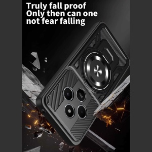 Husa pentru Xiaomi Redmi 14C / Poco C75 - Techsuit RuggedCam - Black - Img 5