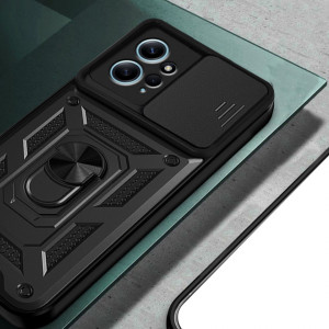 Husa pentru Xiaomi Redmi Note 12 4G - Techsuit CamShield Series - Black - Img 2