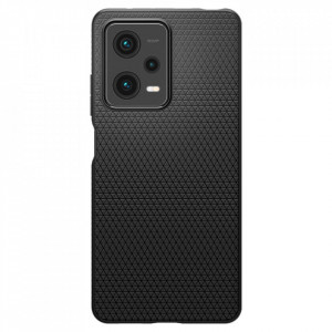 Husa pentru Xiaomi Redmi Note 12 Pro 5G / Poco X5 Pro - Spigen Liquid Air - Matte Black - Img 2