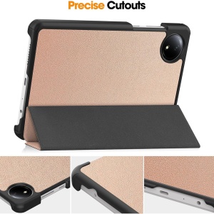 Husa pentru Xiaomi Redmi Pad SE 8.7 - Techsuit FoldPro - Rose Gold - Img 5