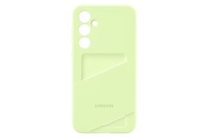 Husa Samsung Card Slot Case pentru Galaxy A35 (A356), EF-OA356TMEGWW, Lime