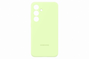 Husa Silicone Cover pentru Galaxy S24, EF-PS921TGEGWW, Light Green