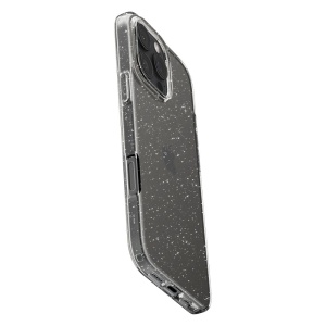 Huse pentru iPhone 16 Pro - Spigen Liquid Crystal Glitter - Crystal Quartz - Img 3