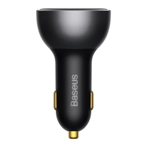 Incarcator Masina, Type-C, USB, 140W + Cablu USB-C 240W - Baseus (CGZX070001) - Black - Img 4