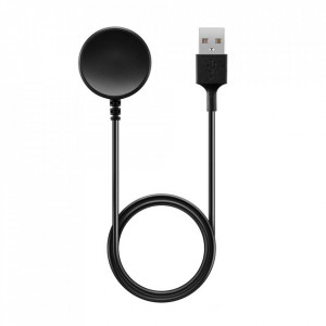 Incarcator pentru Samsung Galaxy Watch 3/4/5/6, USB, 2.5W, Carcasa PC - Techsuit (TSC11) - Black - Img 2