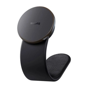 Suport auto Baseus C02 Magnetic, compatibil cu MagSafe, 360°, Negru - Img 1
