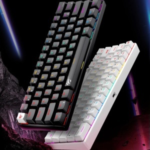 Tastatura cu Lumini RGB 1.8m, 200mA pentru Gaming - Havit (KB903L) - White - Img 3