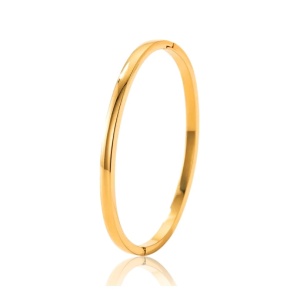 Bratara Bangle placata cu aur - Img 1