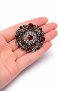 Brosa eleganta Royal Flower, 2, ibucork.ro