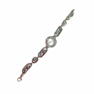 Ceas cu bratara din argint Opal 27890 Ibucork.ro