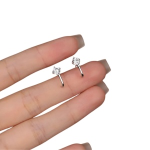 Cercei din argint Silver Sparkle 33990 Ibucork.ro