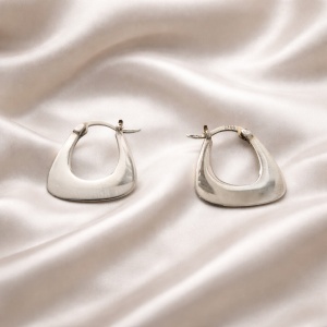 Cercei inox eleganti cu pin argint, 4, ibucork.ro