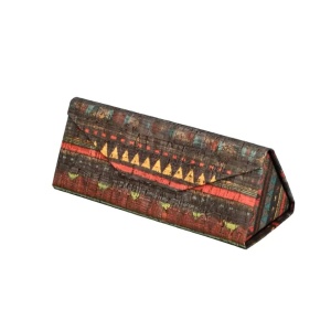 Etui ochelari pliabil din pluta Etno 32160 Ibucork.ro