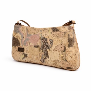 Geanta dama crossbody din pluta Textures Beige, 2, ibucork.ro