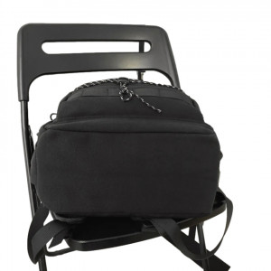 Ghiozdan unisex negru cu snur 19880 Ibucork.ro