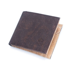 Portofel barbatesc din pluta maro-natural 32880 Ibucork.ro