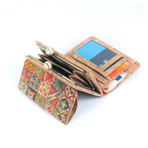 Portofel din pluta vintage multifunctional 32840 Ibucork.ro