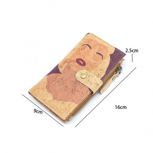 Portofel RFID din pluta Marilyn 12490 Ibucork.ro