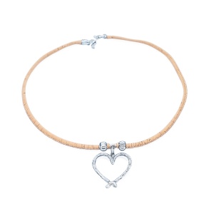 Colier din pluta Heart Pendant