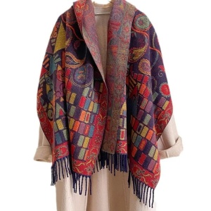 Esarfa casmir jacquart Maya, 1, ibucork.ro