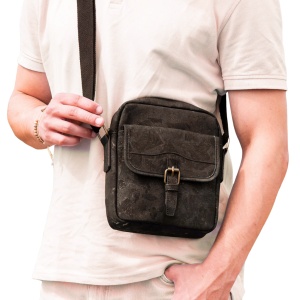 Geanta crossbody barbateasca din pluta maro, 2, ibucork.ro