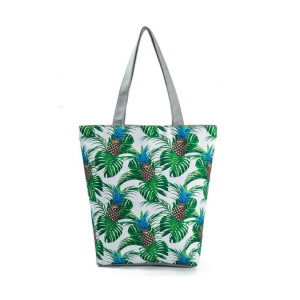 Geanta shopper cu imprimeu 18231 Ibucork.ro