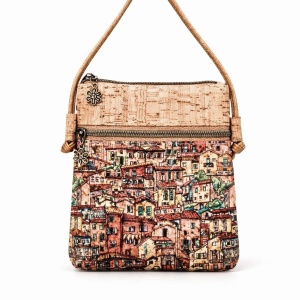 Gentuta dama crossbody din pluta Houses