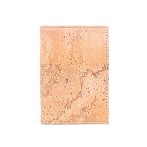 Portofel RFID din pluta pentru carduri natural 32761 Ibucork.ro