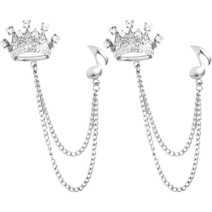 Brosa pentru sacou Silver Crown 36572 Ibucork.ro