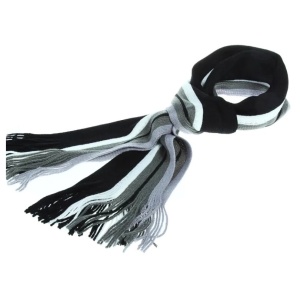 Fular barbatesc Duo negru 33372 Ibucork.ro